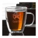 Tasse 25cl en verre double paroi, Mug en verre publicitaire