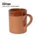 Tasse classique en argile cadeau d’entreprise