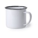 Mug métal 380 ml pour marquage quadri cadeau d’entreprise