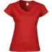 Miniature du produit Tee-shirt femme col V Soft Style Gildan publicitaire 1