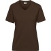 T-shirt workwear Bio femme - James Nicholson, T-shirt professionnel de travail publicitaire
