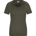 T-shirt workwear Bio femme - James Nicholson, T-shirt professionnel de travail publicitaire