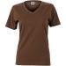 T-shirt workwear femme - James Nicholson, T-shirt professionnel de travail publicitaire