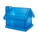 Tirelire maison plastique, tirelire publicitaire