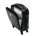 Trolley cabine rigide à 4 roues 55x38x20cm, Valise cabine avion publicitaire