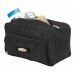 Trousse de toilette en polyester 600D, trousse de toilette publicitaire