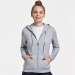 VELETA - Sweat-shirt pour femme avec capuche doublée ton sur ton cadeau d’entreprise