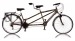 Vélo tandem de ville touriste cadeau d’entreprise