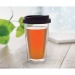 Verre en borosilicate 350ml, verre à double paroi publicitaire