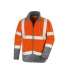 Veste micropolaire haute visibilité cadeau d’entreprise