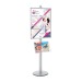 Visual-Displays Cadre 80x60cm + 1  Etagère Plexi Inclinée cadeau d’entreprise