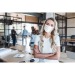 WashMask - Masque facial lavable, Masque réutilisable en tissu publicitaire