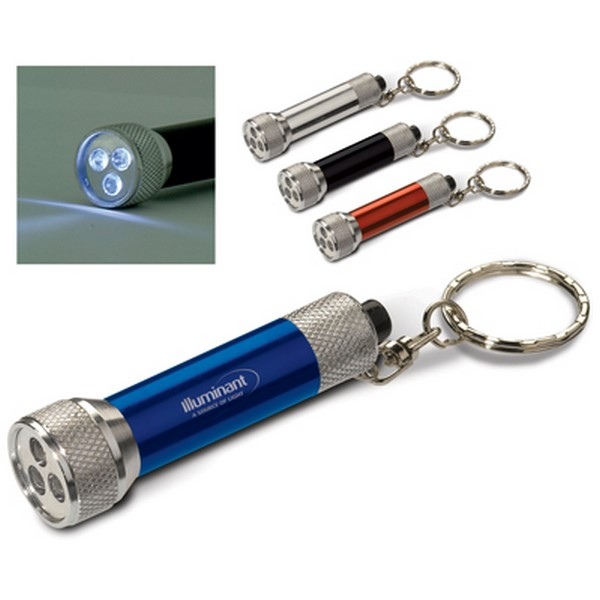 Porte-clés personnalisé lampe de poche Torche