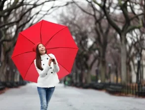 Photo de parapluie publicitaire