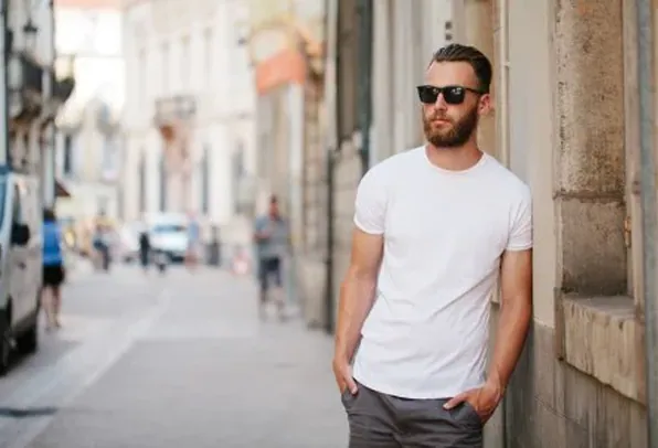 Photo de T-shirt publicitaire
