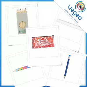 Fournitures scolaires publicitaires, personnalisées avec votre logo | Goodies Vegea