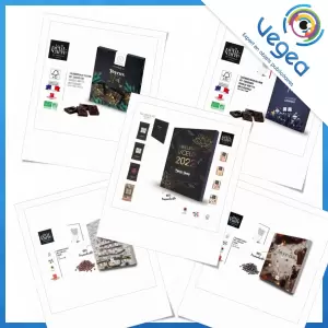 Aperçu de produits de type Le Petit Carré de Chocolat publicitaire personnalisé