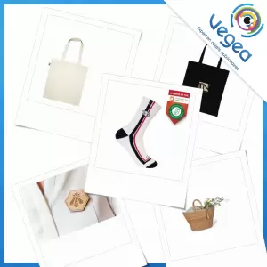 Accessoires textile écologiques personnalisables avec votre logo | Goodies Vegea