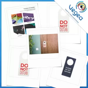Aperçu de produits de type Accroche-portes publicitaire personnalisé