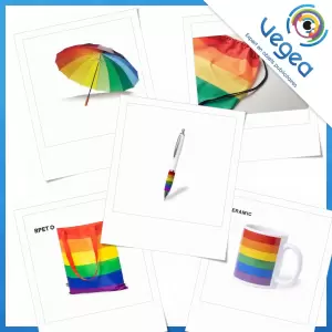 Aperçu de produits de type arc-en-ciel publicitaire personnalisé