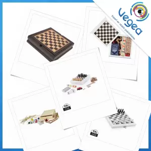 Backgammon publicitaire | Backgammon personnalisés avec logo | Goodies Vegea