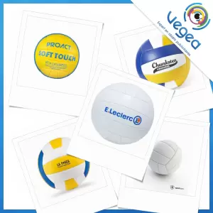 Ballon de volley-ball publicitaire, personnalisé avec votre logo | Goodies Vegea