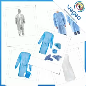 Aperçu de produits de type blouse jetable publicitaire personnalisé