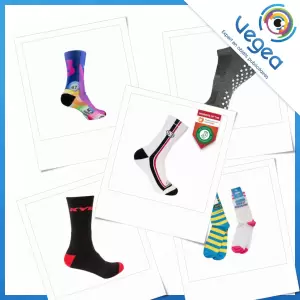Aperçu de produits de type Chaussette Kingly publicitaire personnalisé