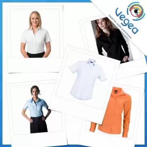 Aperçu de produits de type chemise femme publicitaire personnalisée