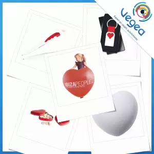 Aperçu de produits de type coeur  publicitaire personnalisé