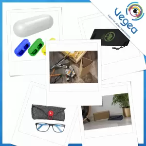 Etui publicitaire à lunettes, personnalisé avec votre logo | Goodies Vegea