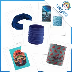 Aperçu de produits de type Foulard tour de cou multifonctions publicitaire personnalisé