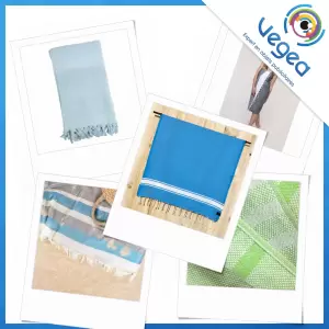 Aperçu de produits de type Fouta publicitaire personnalisée