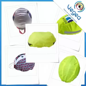 Housse publicitaire pour casque, personnalisée avec votre logo | Goodies Vegea