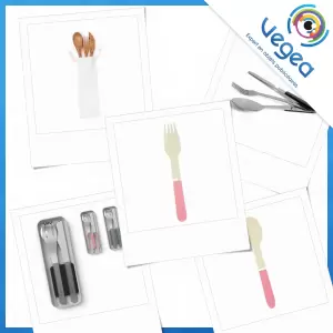 Aperçu de produits de type ménagère et couverts publicitaire personnalisé