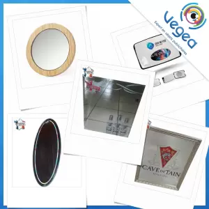 Aperçu de produits de type miroir publicitaire personnalisé
