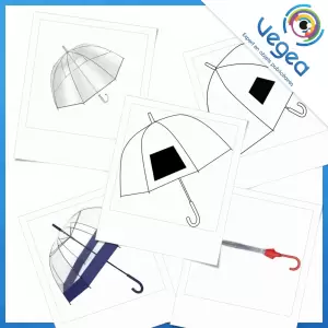 Aperçu de produits de type parapluie cloche publicitaire personnalisé