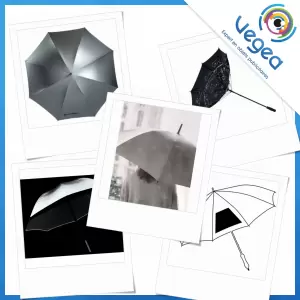 Aperçu de produits de type parapluie métallisé ou réfléchissant publicitaire personnalisé