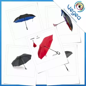 Aperçu de produits de type Parapluie réversible publicitaire personnalisé