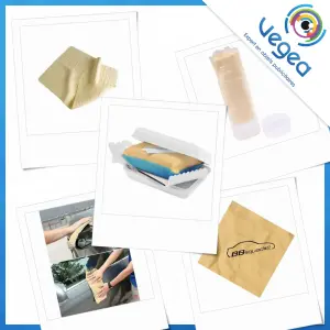 Aperçu de produits de type peau de chamois publicitaire personnalisé