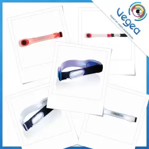 Aperçu de produits de type pince lumineuse pour chaussures et éclairage vélo  publicitaire personnalisé