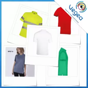 Aperçu de produits de type Polo de sport respirant publicitaire personnalisé