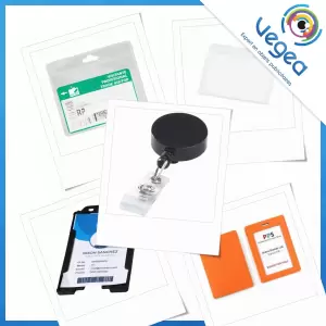 Aperçu de produits de type Porte-badge publicitaire personnalisé