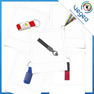 Aperçu de produits de type porte-clés ruban publicitaire personnalisé