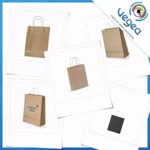 Aperçu de produits de type sac en papier publicitaire personnalisé
