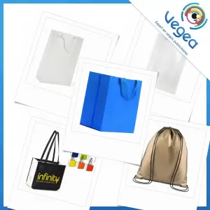 Aperçu de produits de type sac en polypropylène PP publicitaire personnalisé