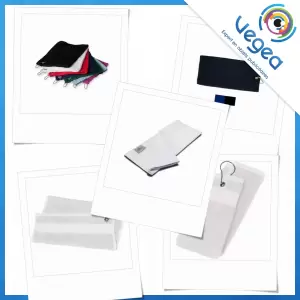 Aperçu de produits de type serviette de golf publicitaire personnalisé