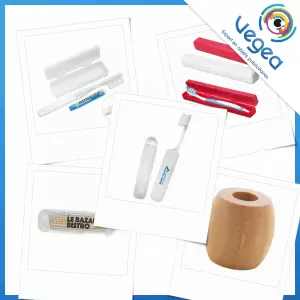 Accessoires bucco-dentaires publicitaires, personnalisés avec votre logo | Goodies Vegea