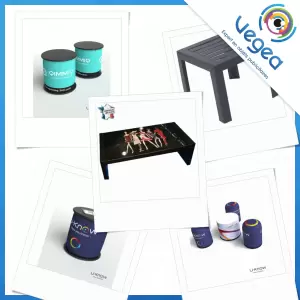 Aperçu de produits de type Table basse et d'appoint publicitaire personnalisé