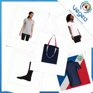 Textile made in France publicitaire | vêtements fabriqués en France, personnalisés avec logo | Goodies Vegea